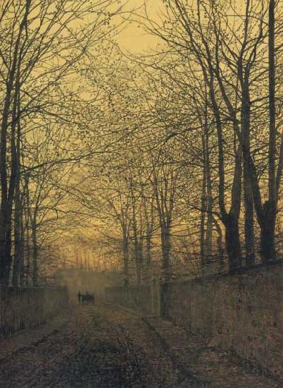 Atkinson Grimshaw October Gold Spain oil painting art